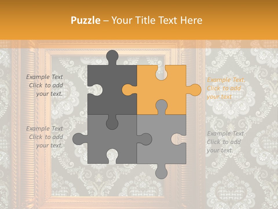 Old Frames PowerPoint Template