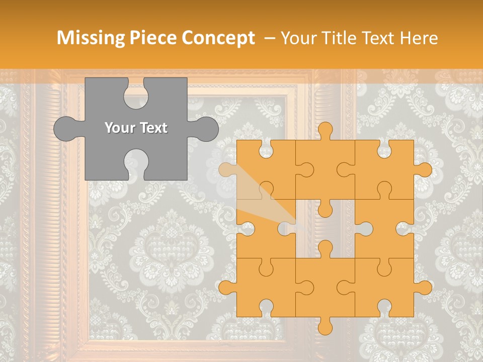 Old Frames PowerPoint Template