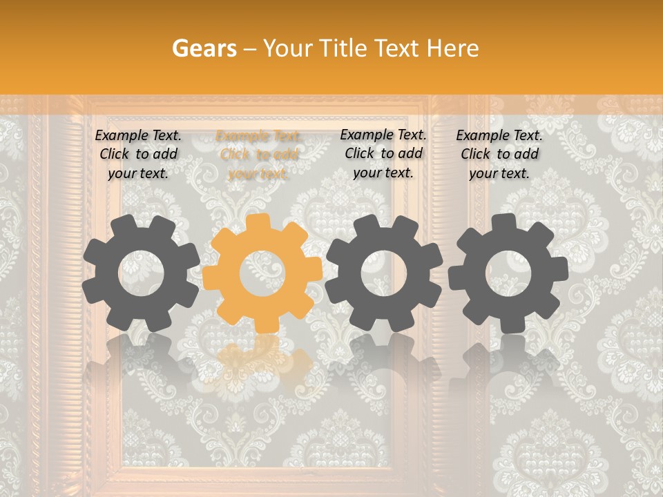 Old Frames PowerPoint Template