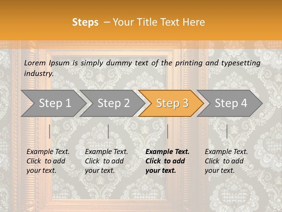 Old Frames PowerPoint Template