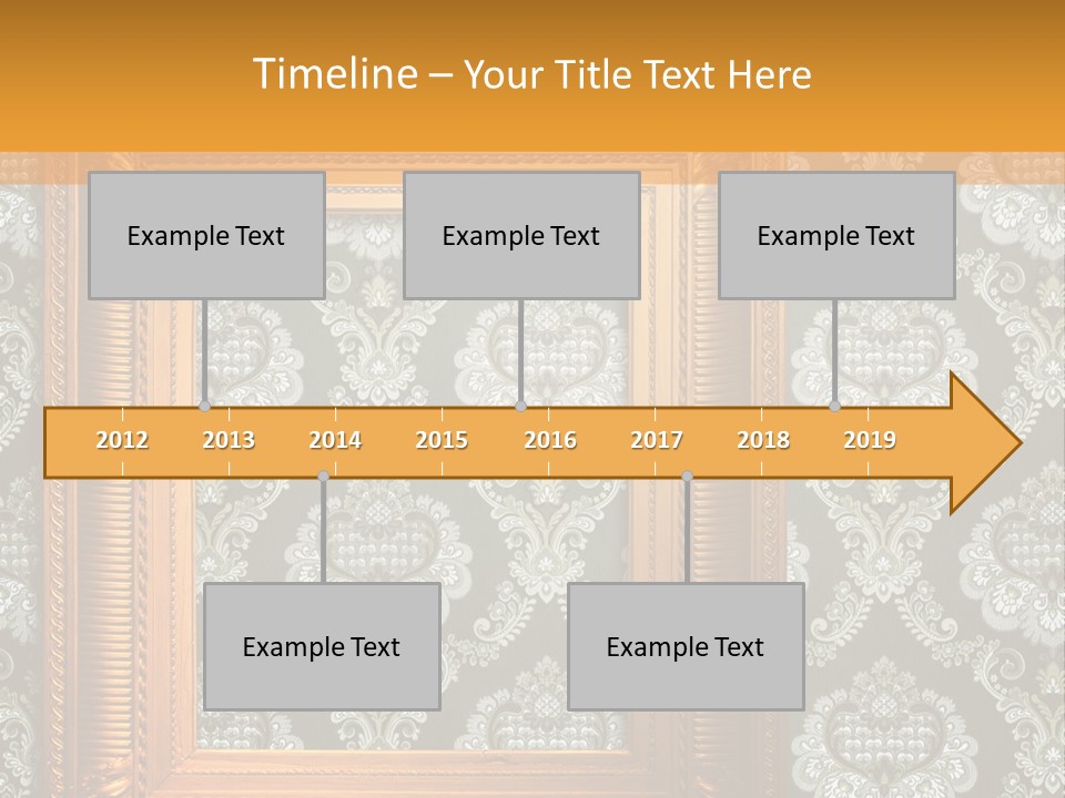 Old Frames PowerPoint Template