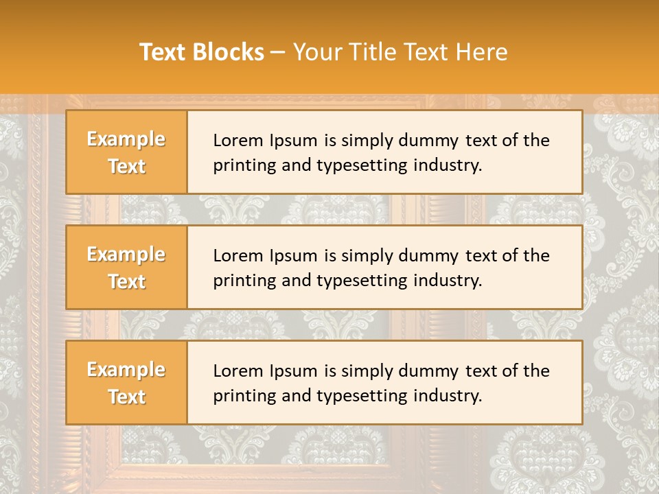 Old Frames PowerPoint Template