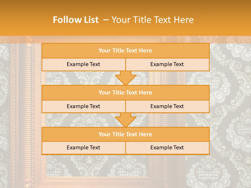 Old Frames PowerPoint Template
