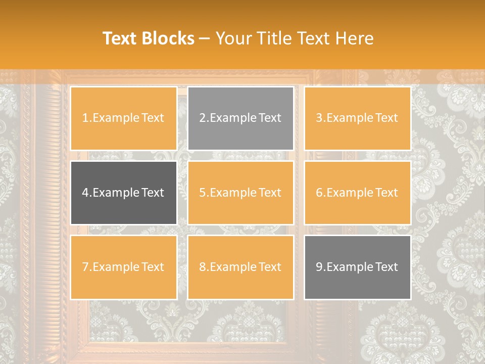 Old Frames PowerPoint Template