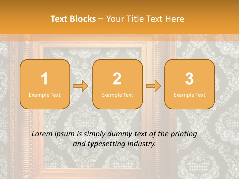Old Frames PowerPoint Template