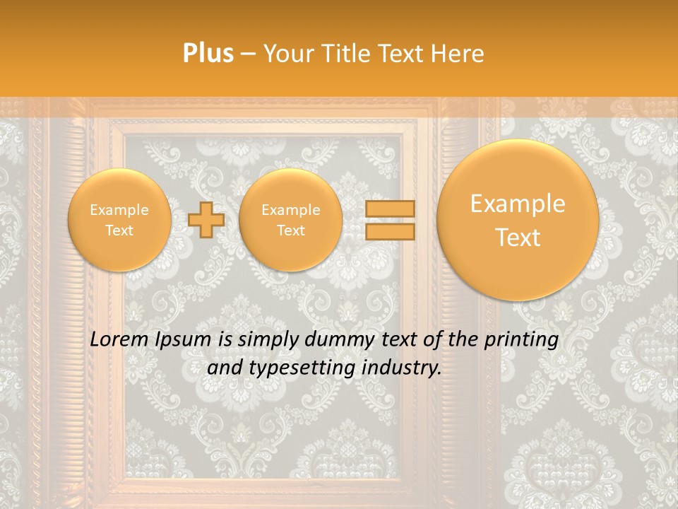 Old Frames PowerPoint Template