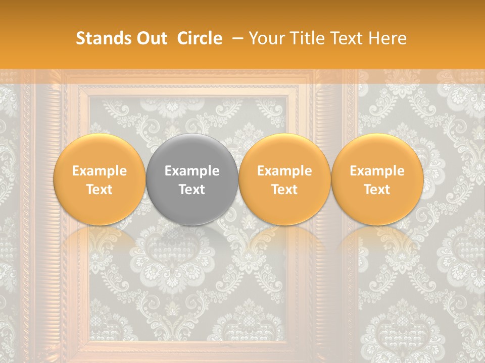 Old Frames PowerPoint Template
