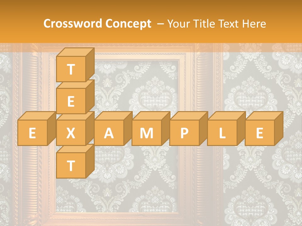 Old Frames PowerPoint Template