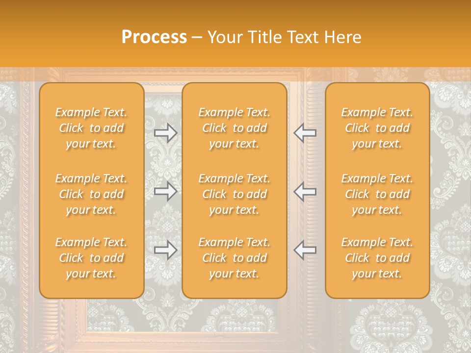 Old Frames PowerPoint Template
