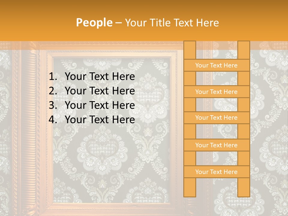 Old Frames PowerPoint Template