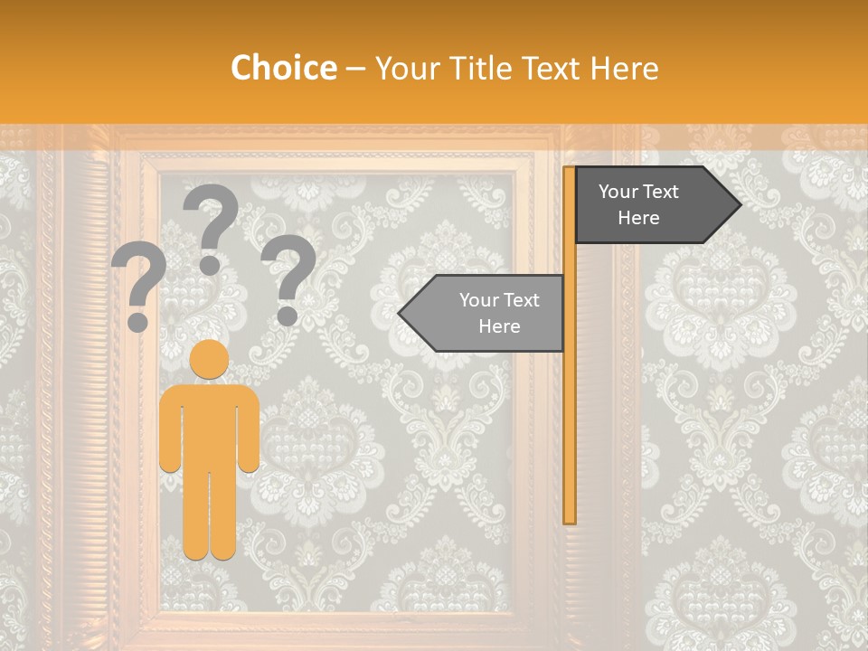 Old Frames PowerPoint Template