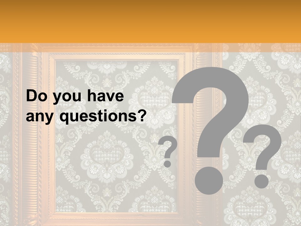 Old Frames PowerPoint Template