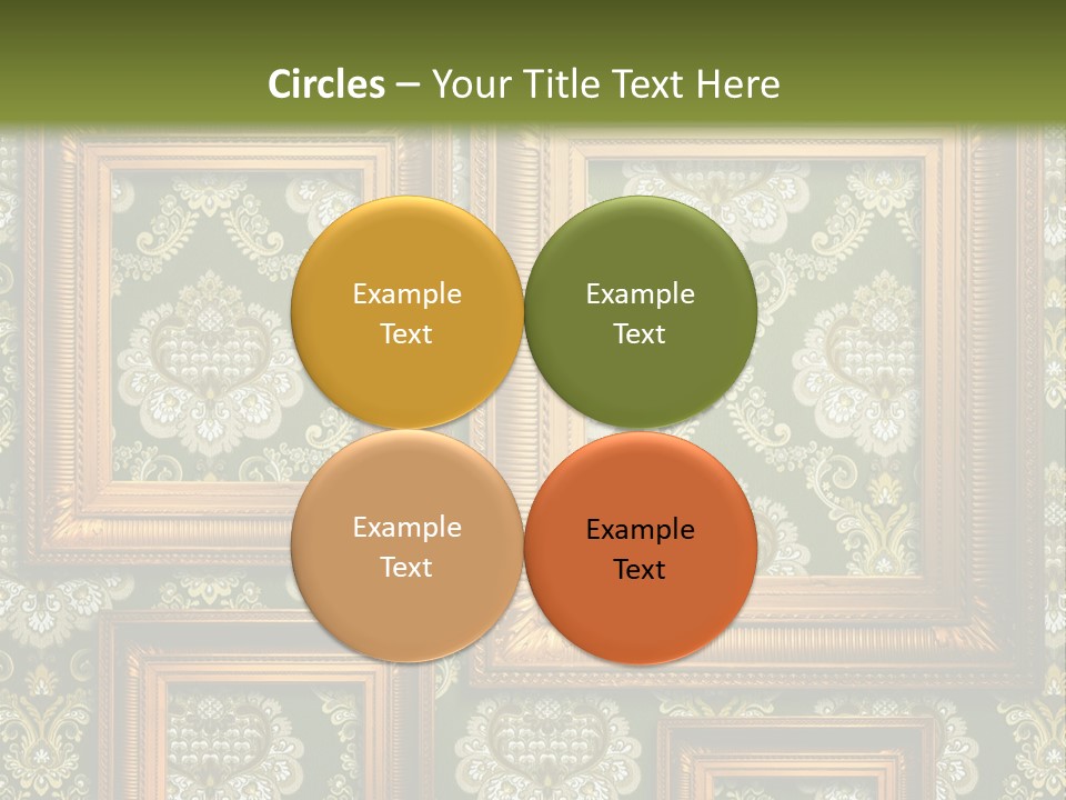 Old Frames For Photoshop PowerPoint Template