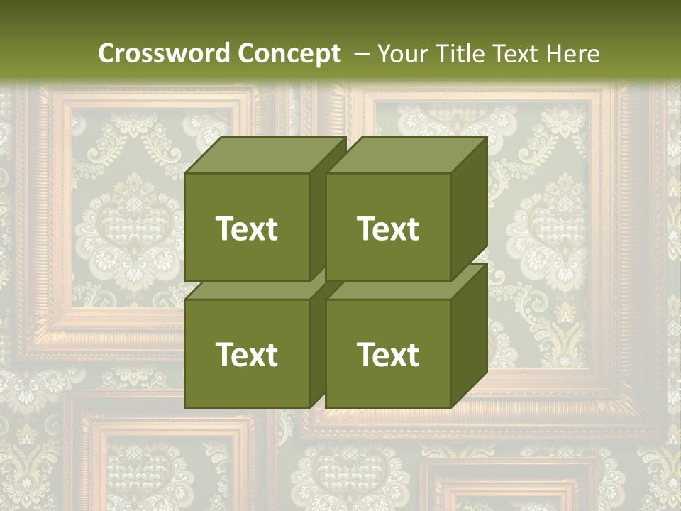 Old Frames For Photoshop PowerPoint Template