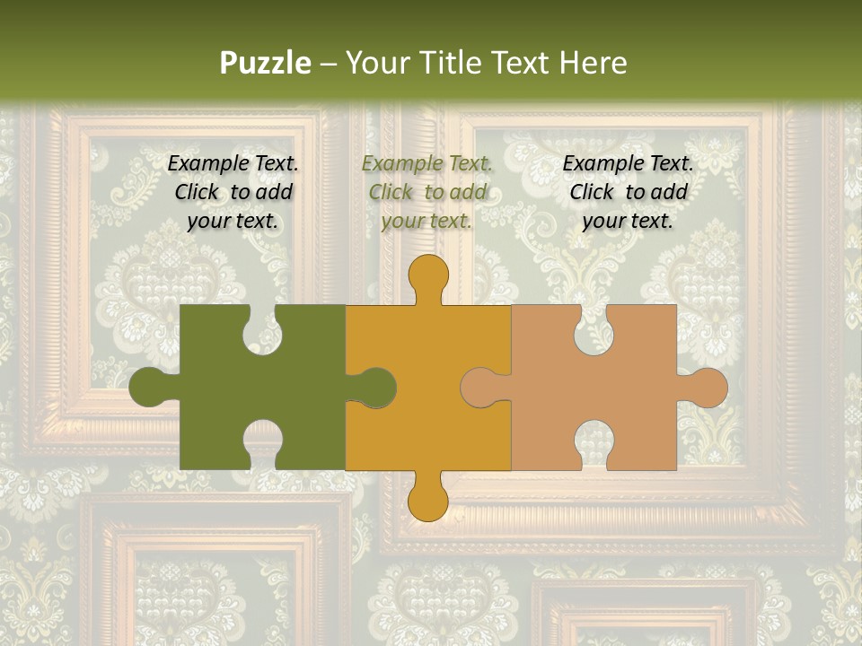 Old Frames For Photoshop PowerPoint Template