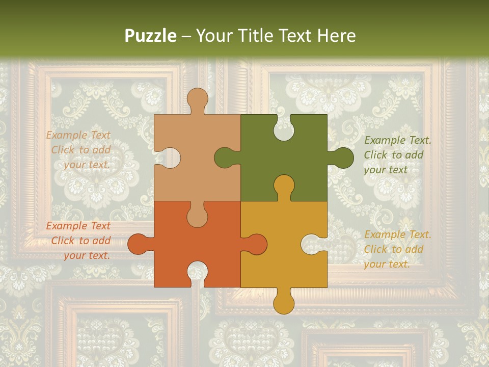 Old Frames For Photoshop PowerPoint Template