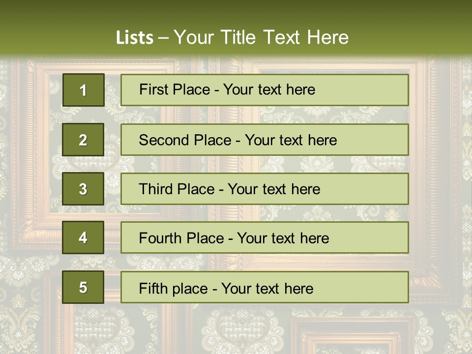 Old Frames For Photoshop PowerPoint Template