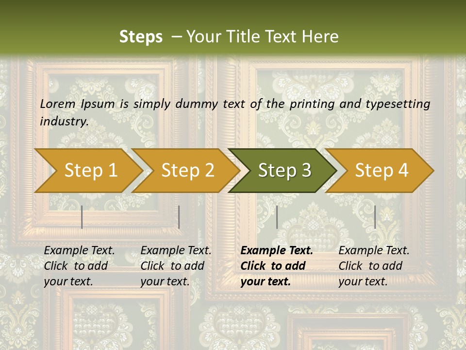 Old Frames For Photoshop PowerPoint Template