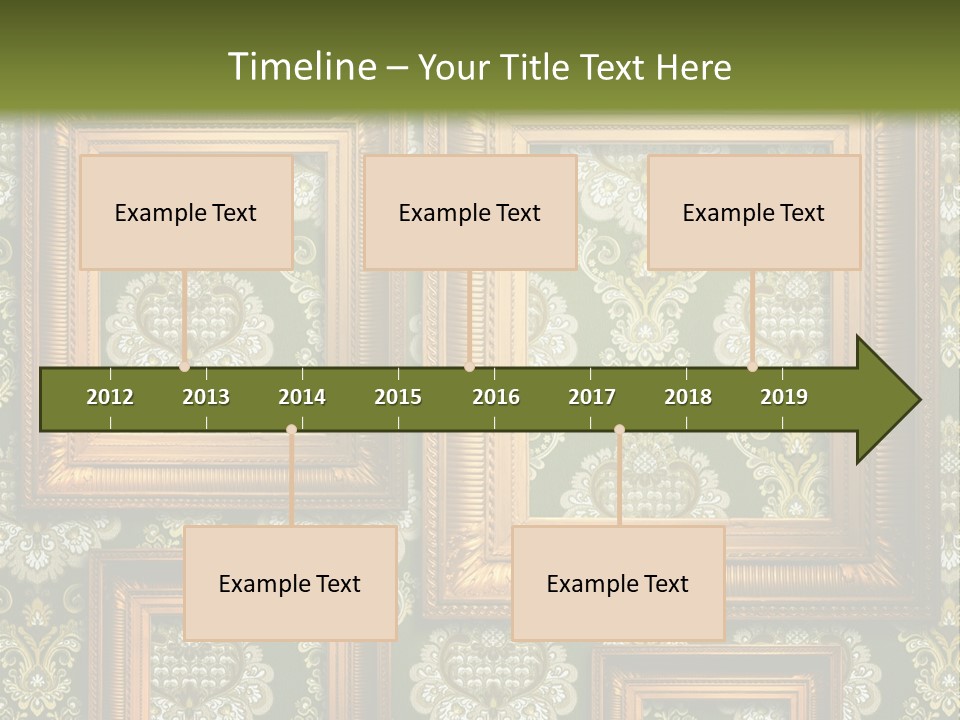 Old Frames For Photoshop PowerPoint Template