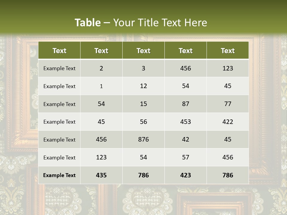 Old Frames For Photoshop PowerPoint Template