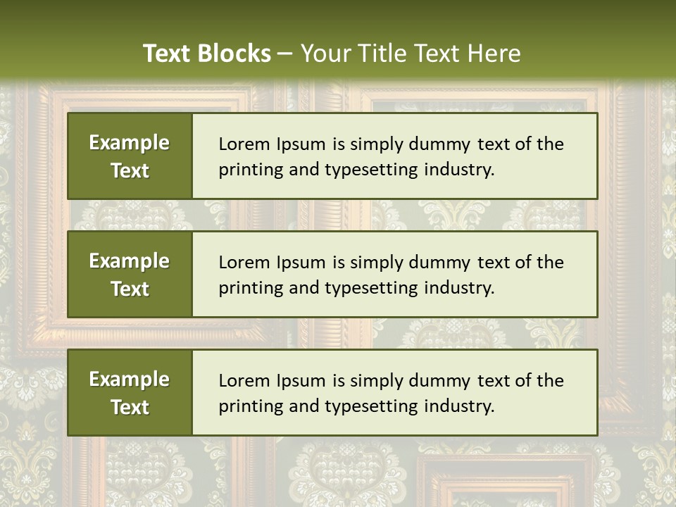 Old Frames For Photoshop PowerPoint Template