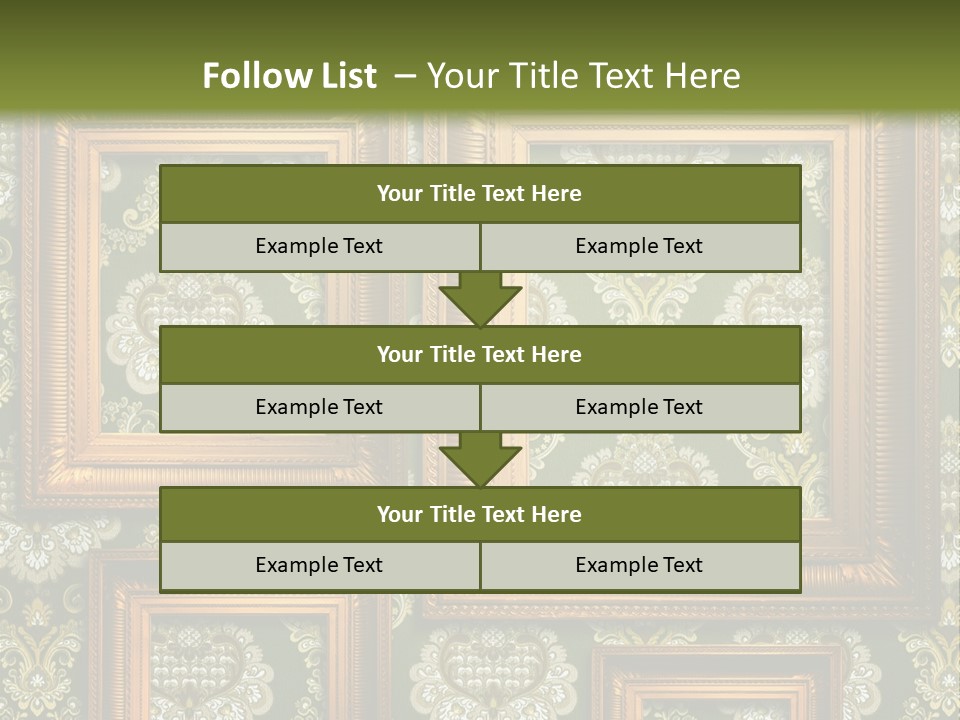 Old Frames For Photoshop PowerPoint Template