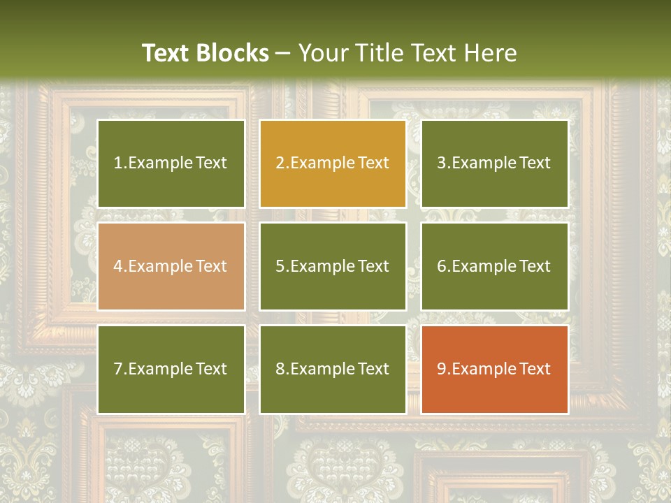 Old Frames For Photoshop PowerPoint Template
