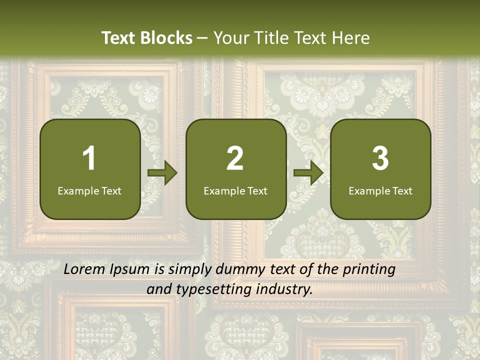 Old Frames For Photoshop PowerPoint Template
