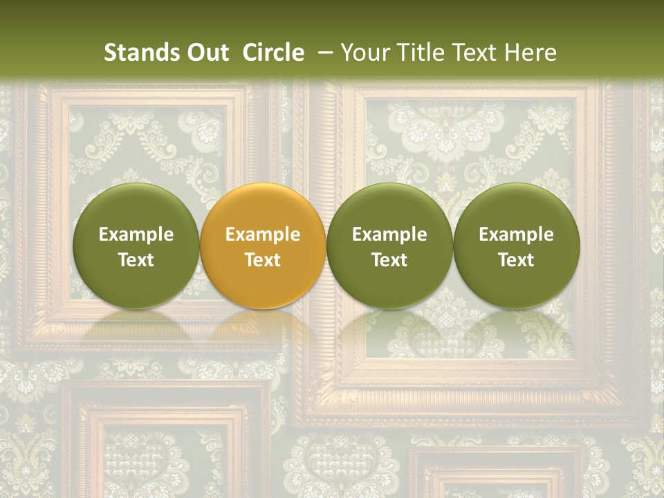 Old Frames For Photoshop PowerPoint Template