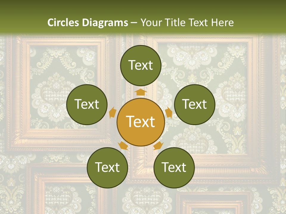 Old Frames For Photoshop PowerPoint Template