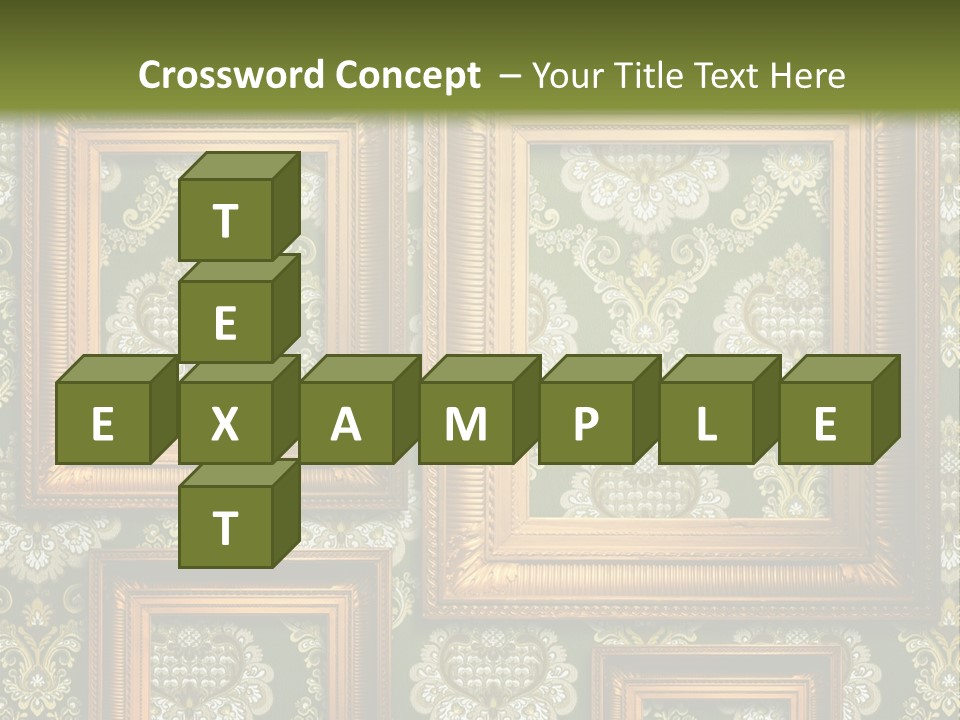 Old Frames For Photoshop PowerPoint Template