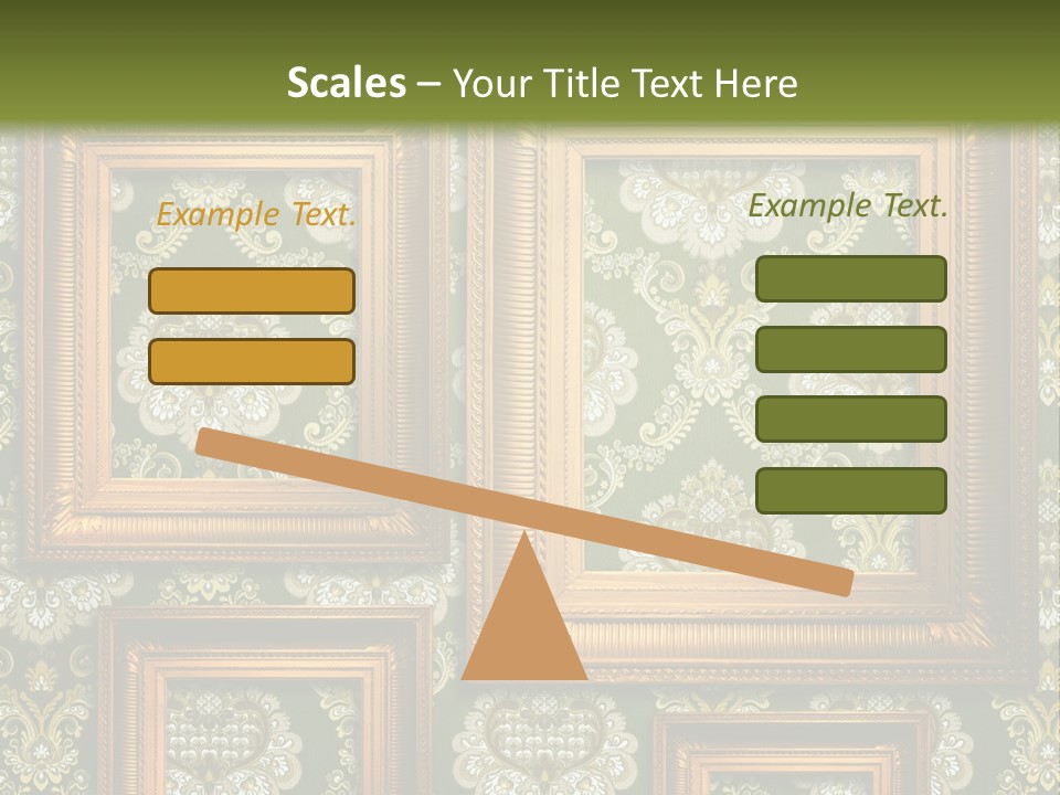 Old Frames For Photoshop PowerPoint Template