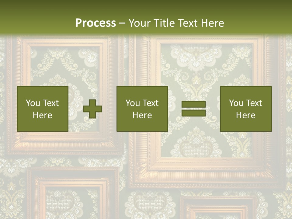 Old Frames For Photoshop PowerPoint Template