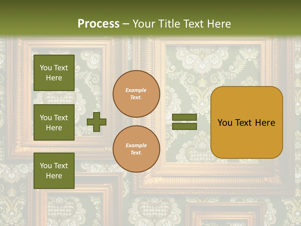 Old Frames For Photoshop PowerPoint Template