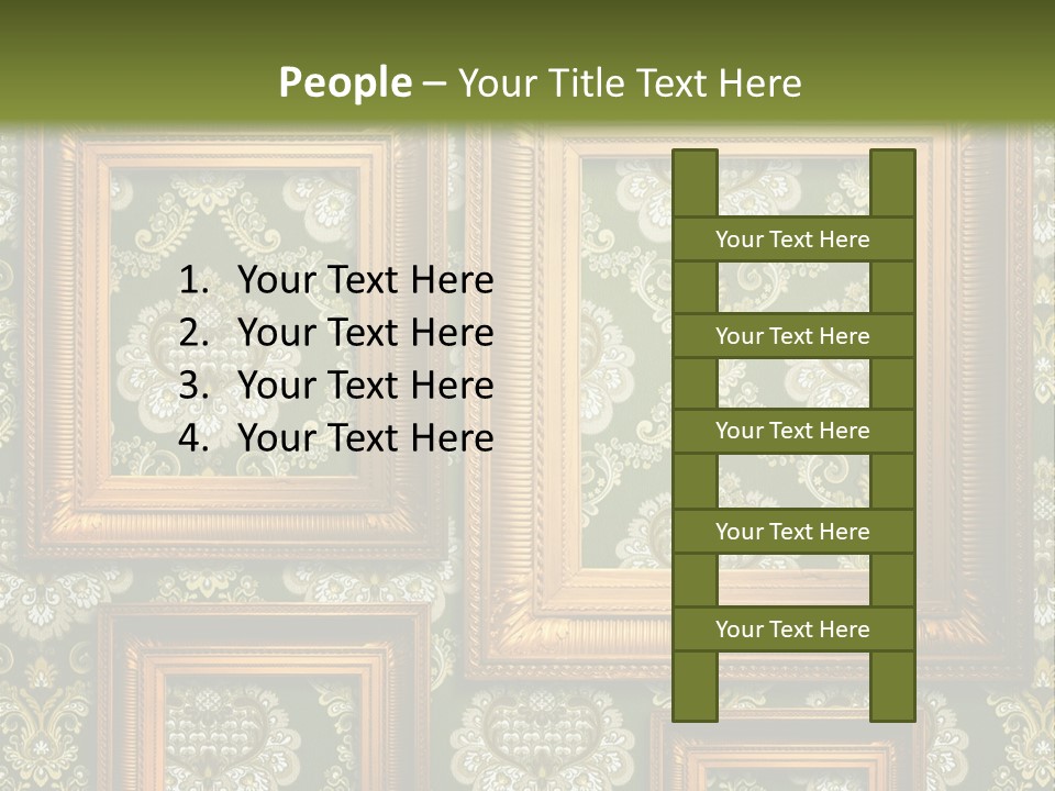 Old Frames For Photoshop PowerPoint Template