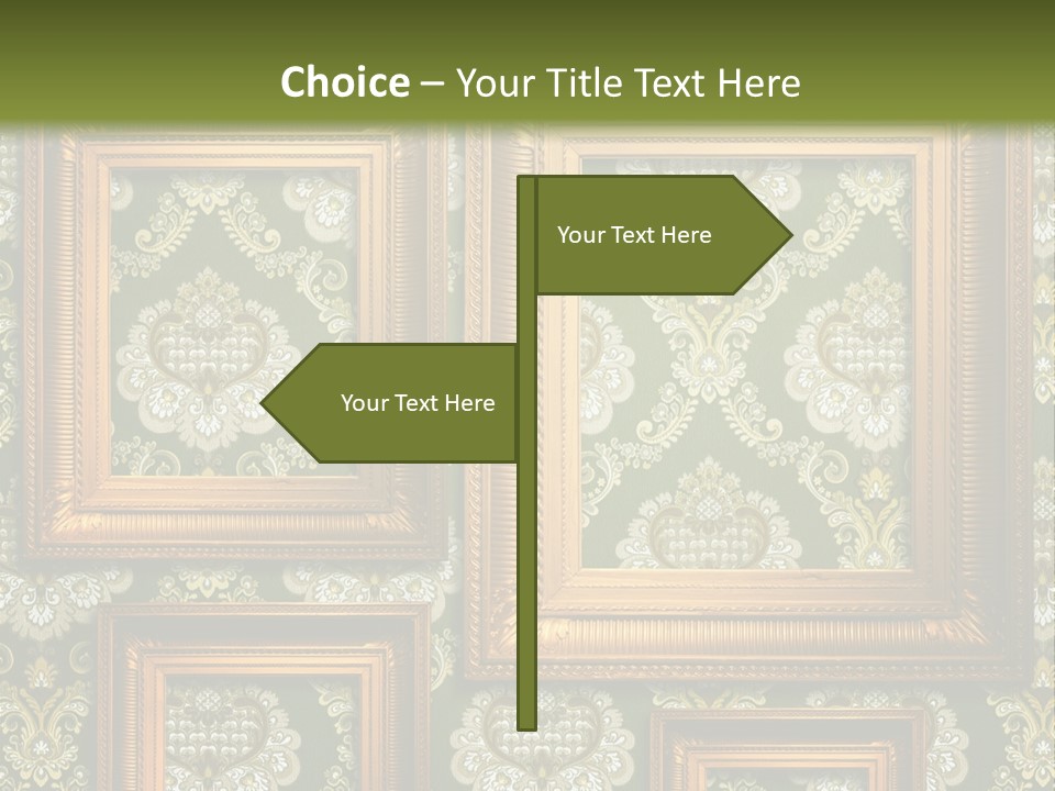 Old Frames For Photoshop PowerPoint Template