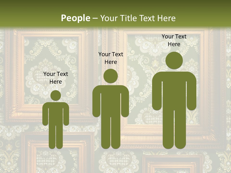 Old Frames For Photoshop PowerPoint Template