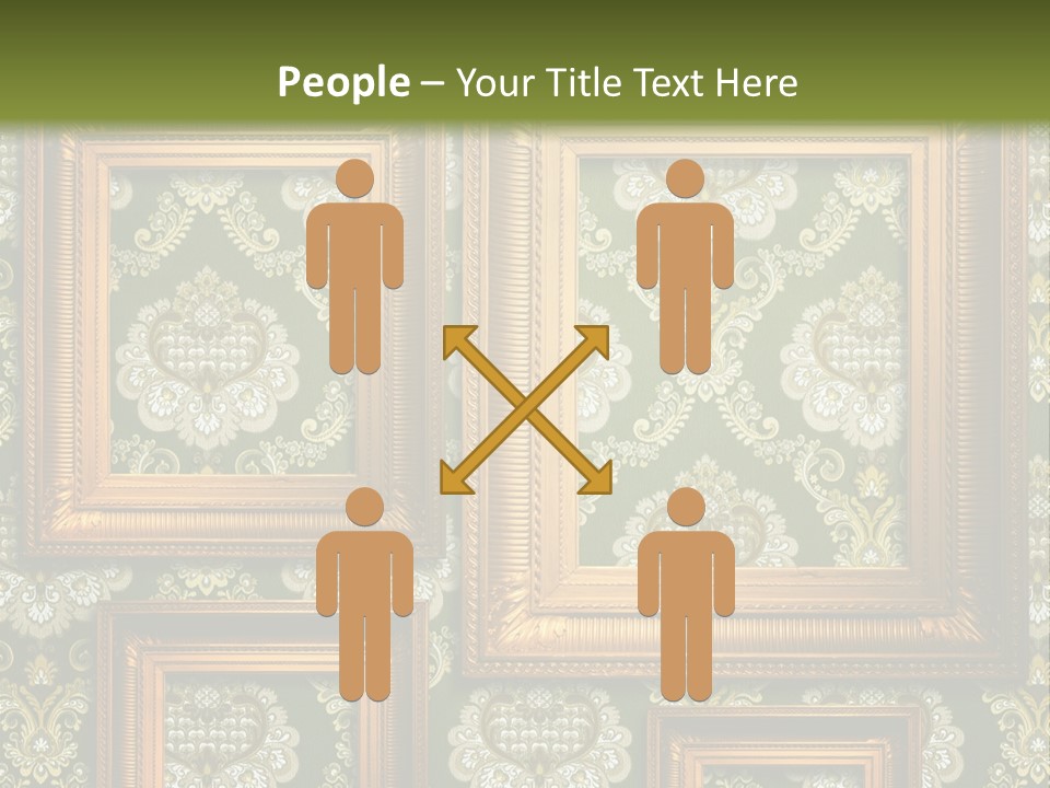 Old Frames For Photoshop PowerPoint Template