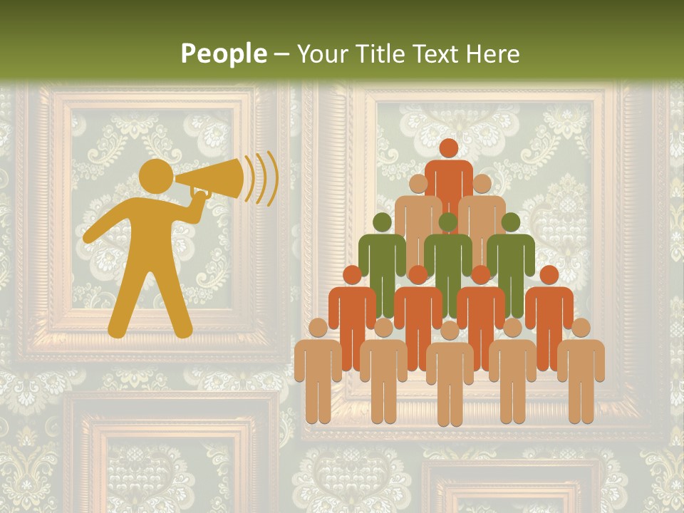 Old Frames For Photoshop PowerPoint Template