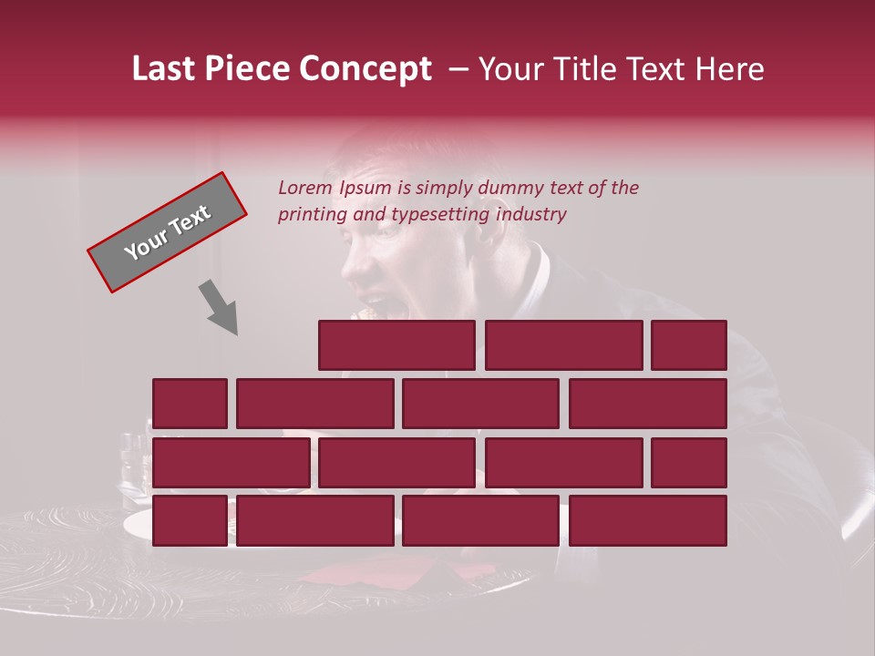 Healthy Muscle Human PowerPoint Template