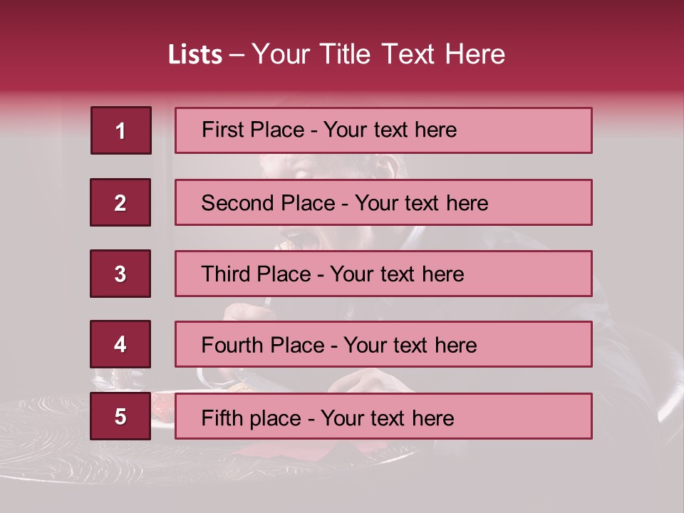 Healthy Muscle Human PowerPoint Template