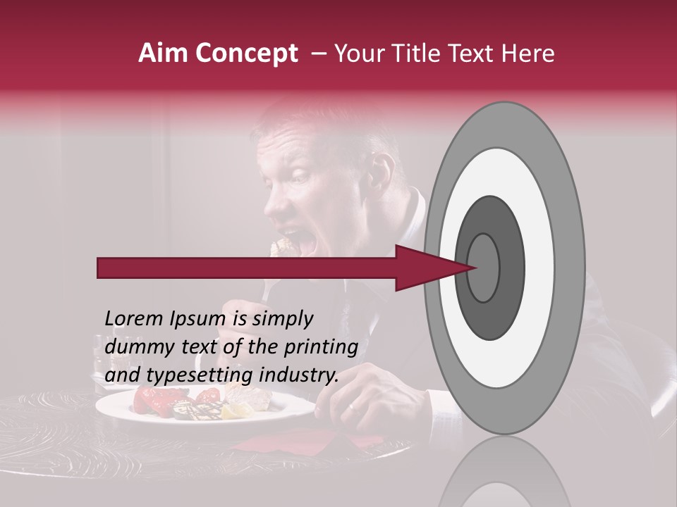 Healthy Muscle Human PowerPoint Template