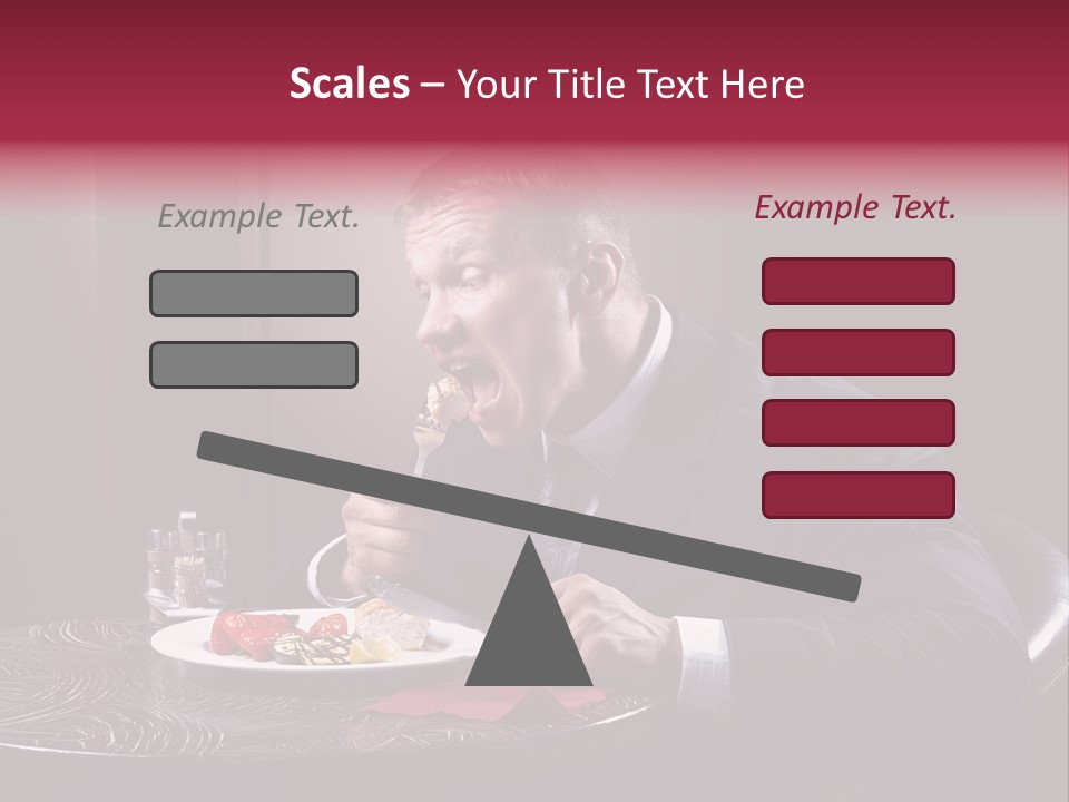 Healthy Muscle Human PowerPoint Template