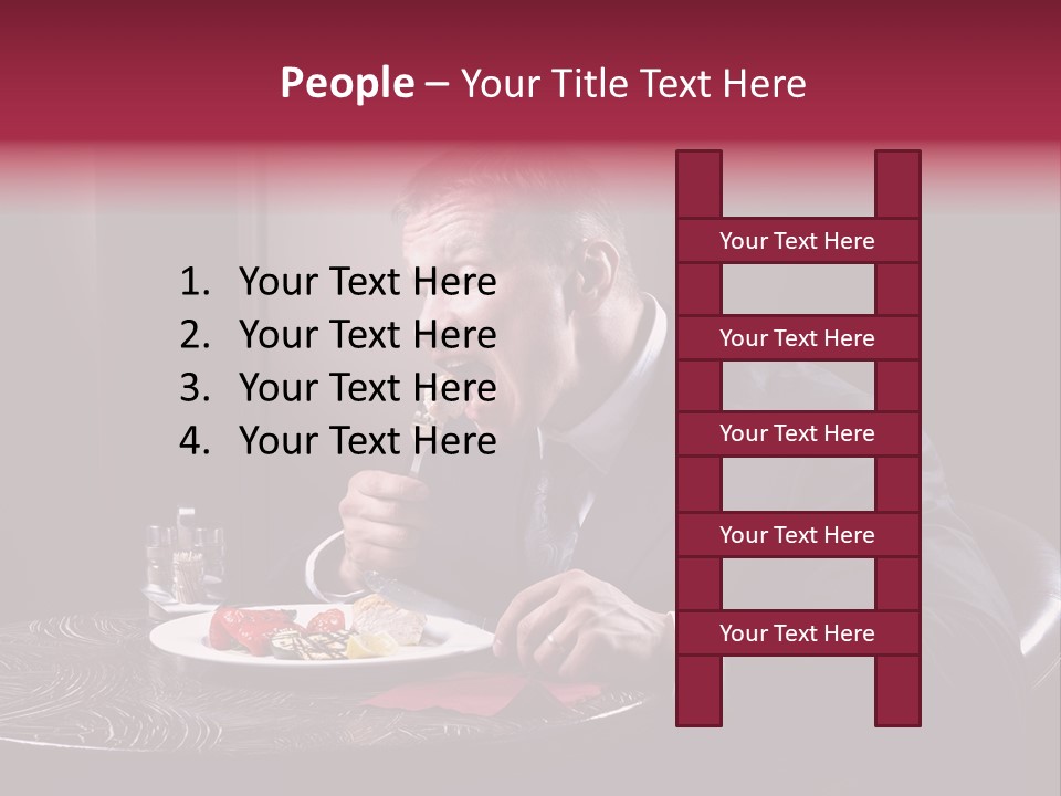 Healthy Muscle Human PowerPoint Template