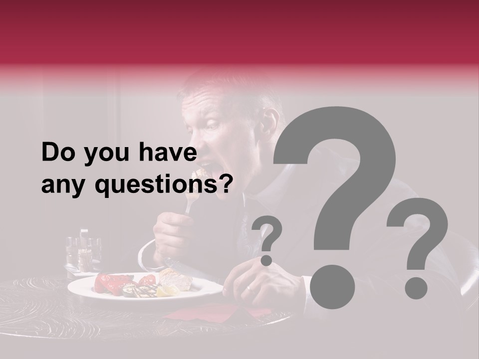 Healthy Muscle Human PowerPoint Template