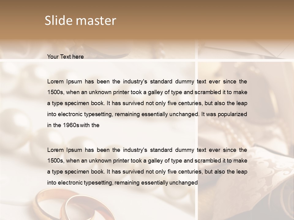 Wedding Collage PowerPoint Template