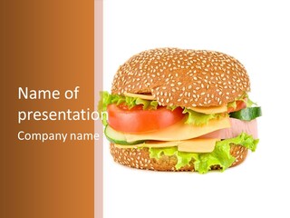 Sandwich PowerPoint Template