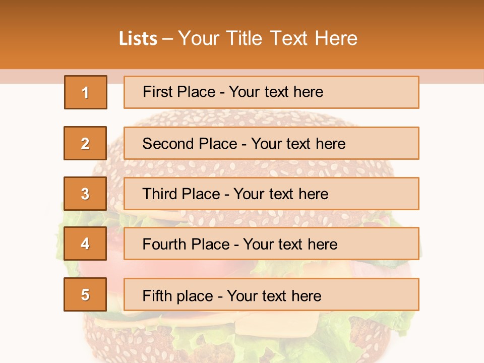 Sandwich PowerPoint Template