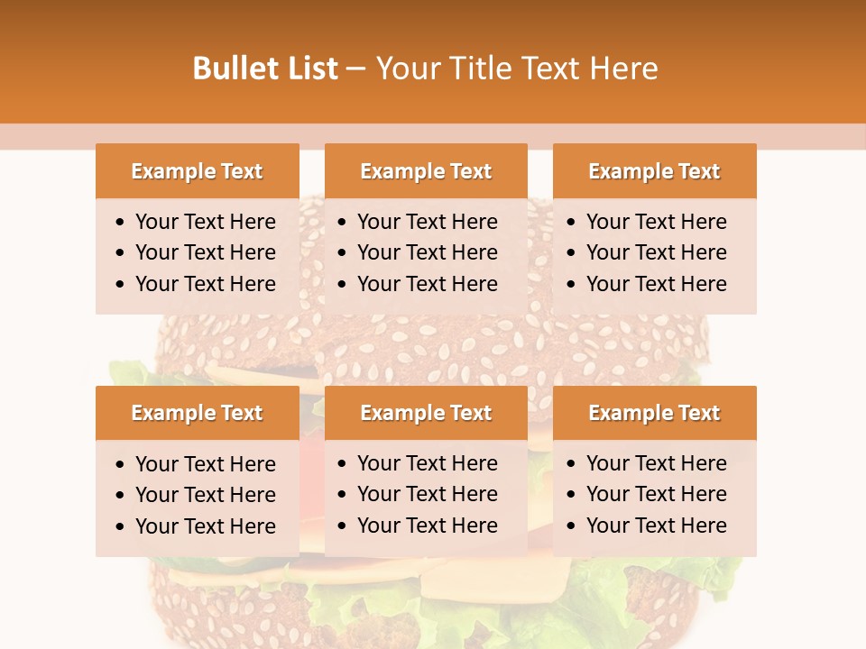 Sandwich PowerPoint Template