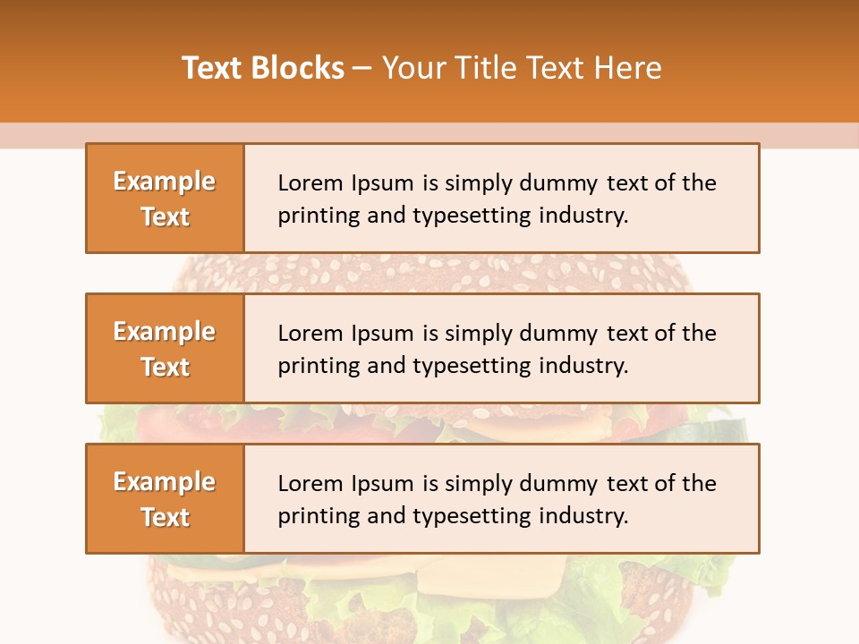 Sandwich PowerPoint Template